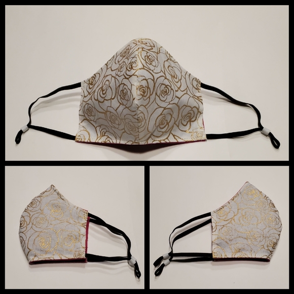 Hand Crafted Accessories - NEW 3 LAYER homemade face mask 🌹🌷🏵🌼